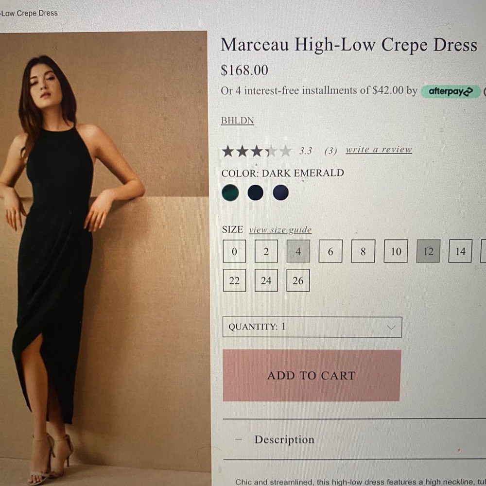 BHLDN Dress